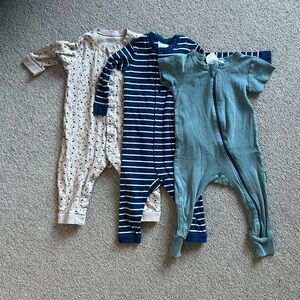 Set of Three Baby Onesies